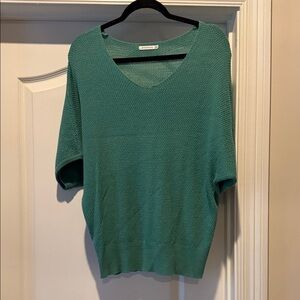 Staccato Teal Knit Top
